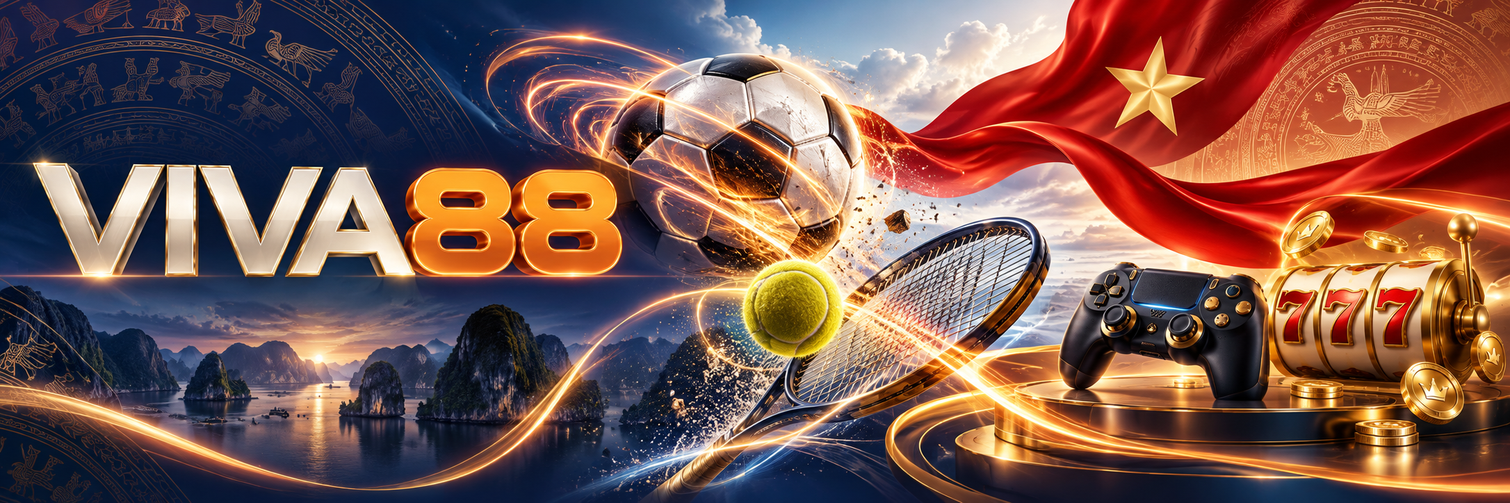 VIVA88: bóng đá, tennis và trò chơi trong sắc màu Việt Nam